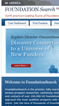 Mobile Screenshot of foundationsearch.com